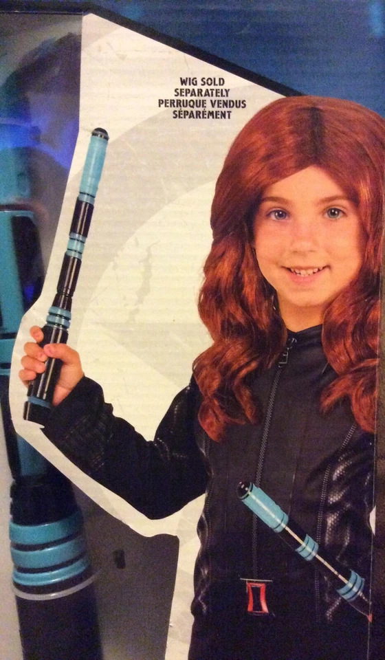 Nuevo Marvel Guerra Civil Capitán América Viuda Negra Conjunto de Vestir Disfraz Mono Foto 3 de 4