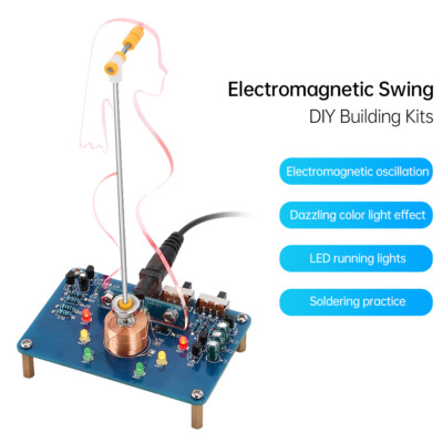 DC 5V DIY Electronic Swing Kit Electromagnetic Swing Induction Teaching Welding
