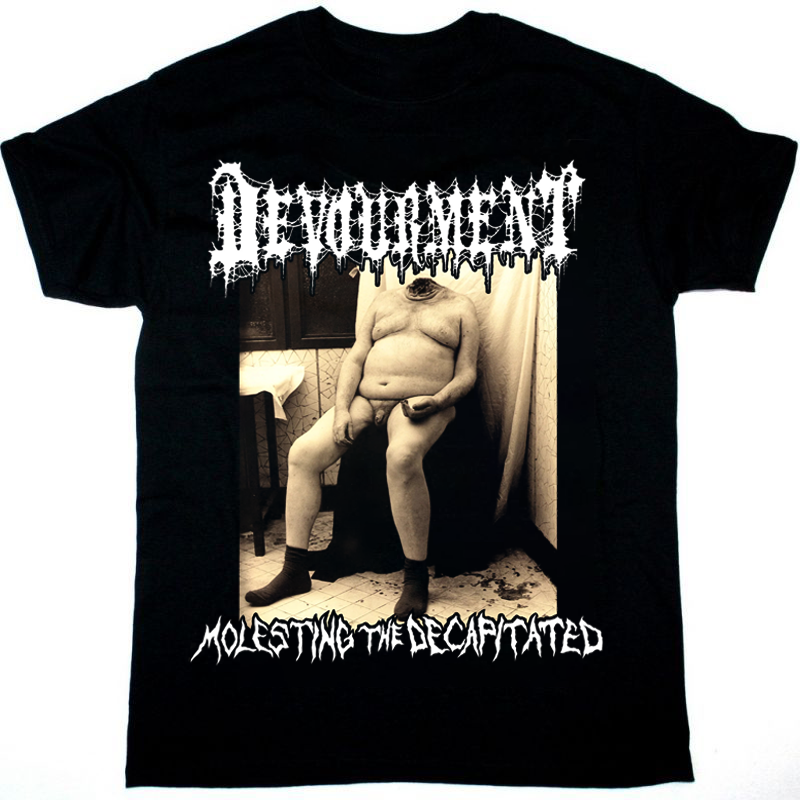 Devourment - Molesting The Decapitated Shirt NEW BLACK T-SHIRT | eBay