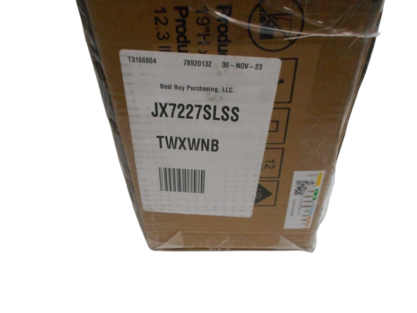 GE JX7227SLSS 27" Wide Trim Kit for BuiltIn Microwaves Stainless Steel