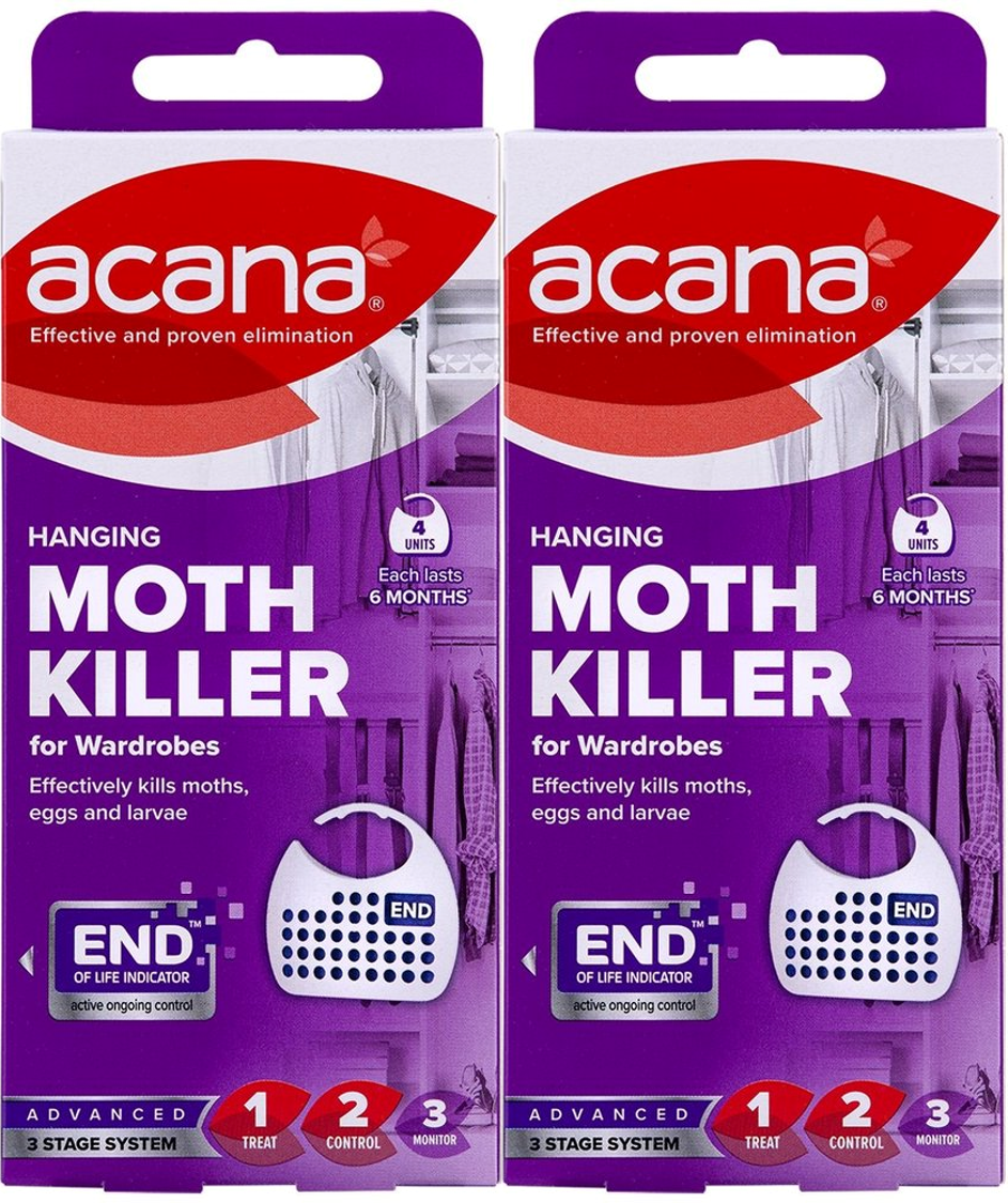 ACANA Moth Hanging/Sachet/Trap Refill Killer Repellent Freshener Fabric