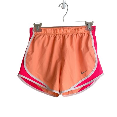 pink and orange nike shorts
