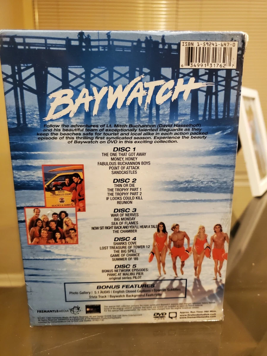 Baywatch - Season 1 (DVD BOXED SET) BRAND NEW SEALED Fast Free