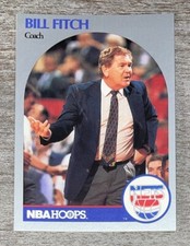 Bill Fitch 1990-91 NBA Hoops Coach Nets #321   *E872*
