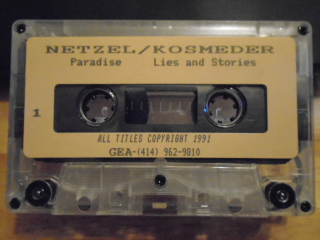 VERY RARE Kirk Netzel Kevin Kosmeder DEMO CASSETTE TAPE rock