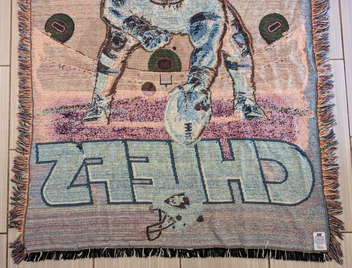 Vintage Kansas City Chiefs Superbowl Champions Tapestry Throw