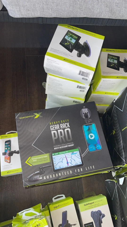 Soporte para teléfono celular/tableta para coche. 10x AL POR MAYOR A GRANEL Foto 3 de 4