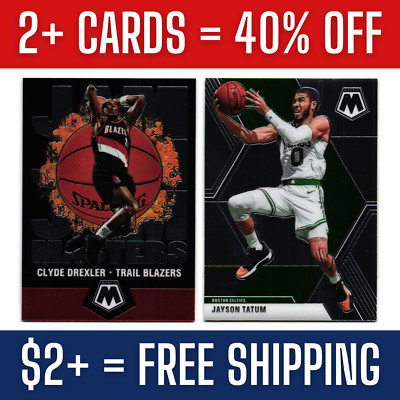 2019-20 NBA Panini Mosaic Basketball Cards / You Pick / EX-MT
