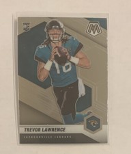 Trevor Lawrence 2021 Panini Mosaic Football Rookie RC Base Clean #301 Jags