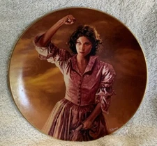 Gwtw Plate "As God Is My Witness" By Paul Jennis