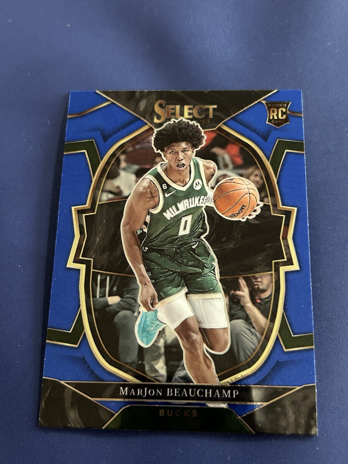 Marjon Beauchamp (RC) 2022-23 Panini Select Concourse Blue Prizm #75
