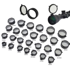 Flip Spring Up Open Lens Cover Through transparent Rifle scope Rifle Scope Cap