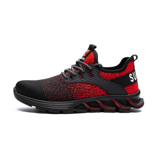Zapatos de Trabajo SUADEX Hombre y Mujer Ligeros Transpirables Gorra de Acero Zapatos - Imagen 52 de 60