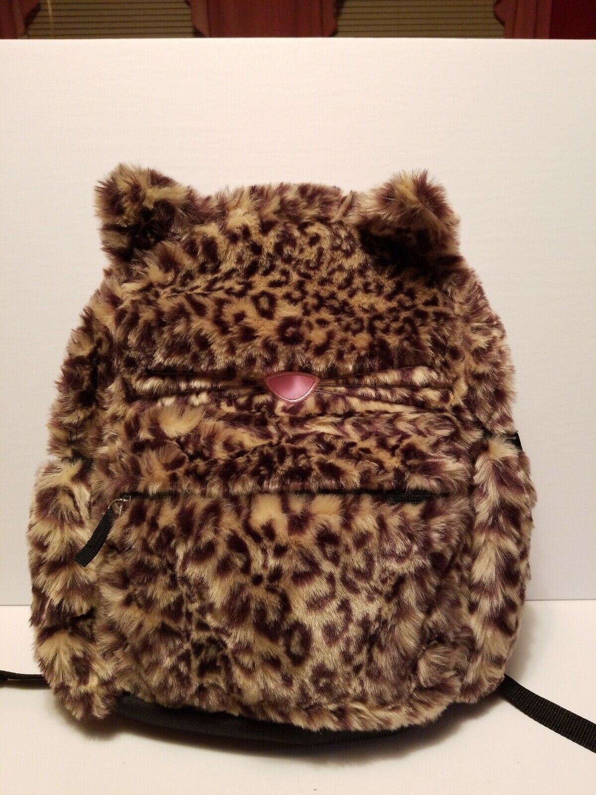 Faux Leopard Backpack Washington Very popular Mall
