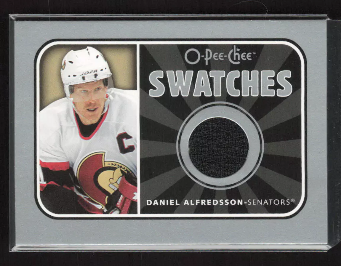 Daniel Alfredsson trading card