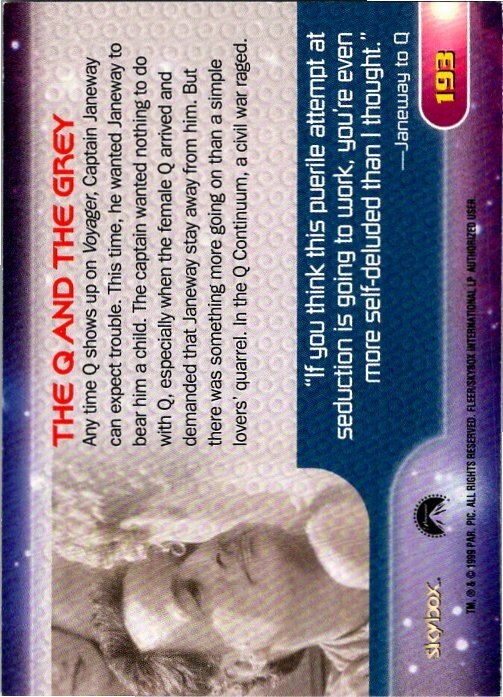 1999 Skybox Star Trek Voyager Closer To Home - PICK / CHOOSE YOUR CARDS - Picture 31 of 157