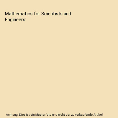 Mathematics for Scientists and Engineers, Cohen, Harold L.