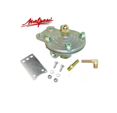 #ad PETROL KING FUEL PRESSURE REGULATOR FOR CARBS 1.5 5 PSI 8mm UNIONS STR 90° GBP 64.95