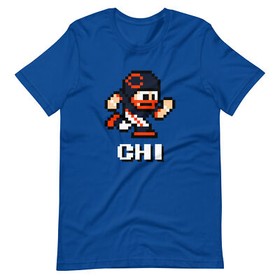 Chicago Bears NES Football Player 8-bit Tecmo Super Bowl Nintendo DaBear T-Shirt