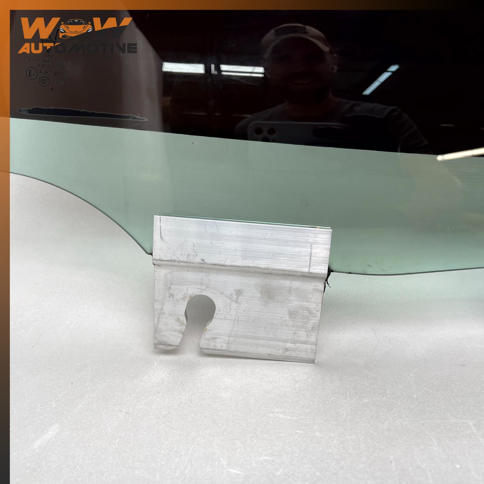 14-17 MASERATI GHIBLI REAR LEFT DRIVER SIDE DOOR WINDOW GLASS OEM