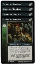 Games of Instinct x4 Kindred Most Wanted V:TES VTES Vampire CCG