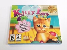 Kitty Luv Kitten Cat Care Sim for PC **READ LISTING**