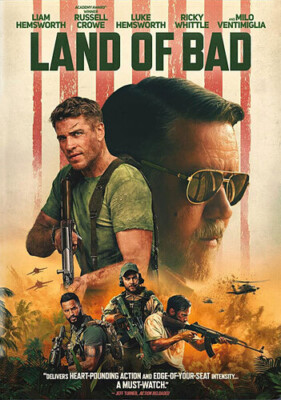 Land Of Bad DVD Russell Crowe Free Shipping Brand New Sealed