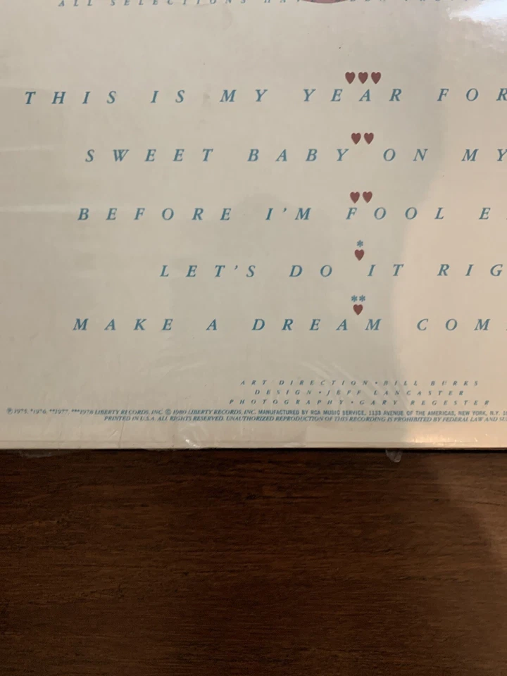 CRYSTAL GAYLE~A Woman’s Heart~Factory Sealed Vinyl LP Record R-143365 - Image 3 of 4