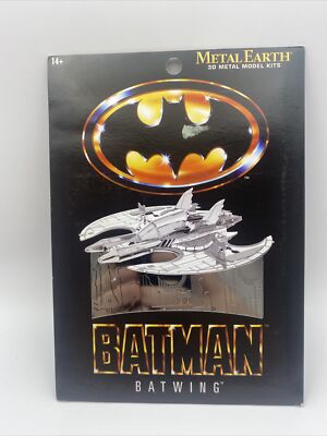 Batman Batwing Metal Earth 3D Laser Cut Steel Model Kit