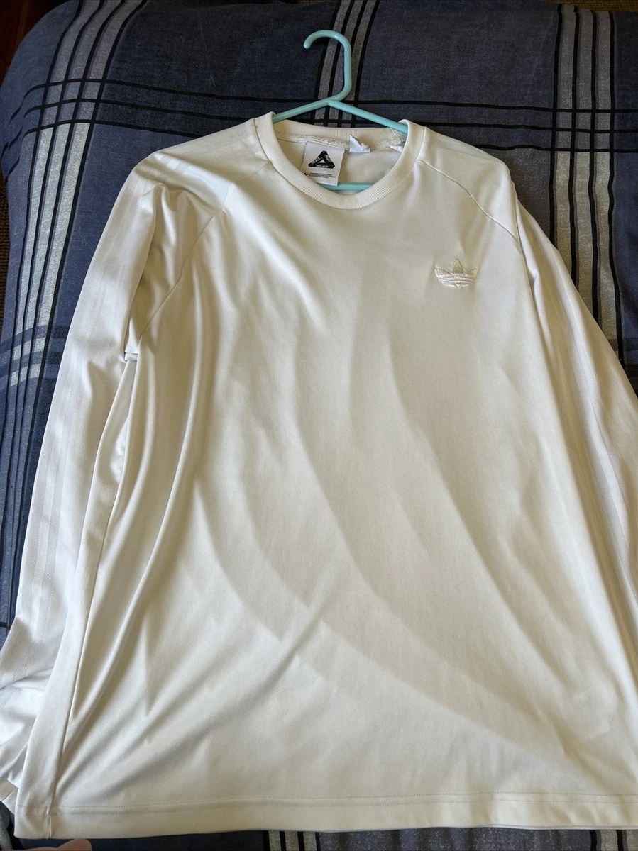 Palace x adidas white long sleeve cheap