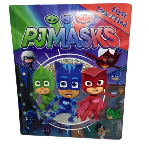 PJ Masks First Look and Find Board Book