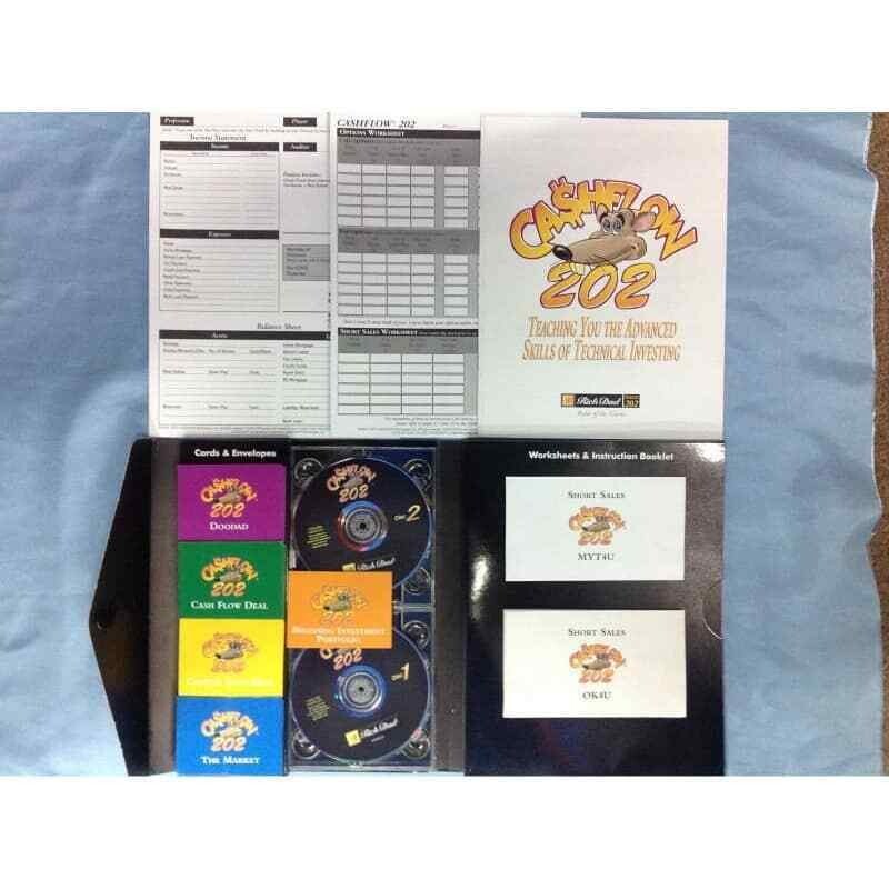Rich Dad Cashflow 202 Board Game Robert Kiyosaki Technical