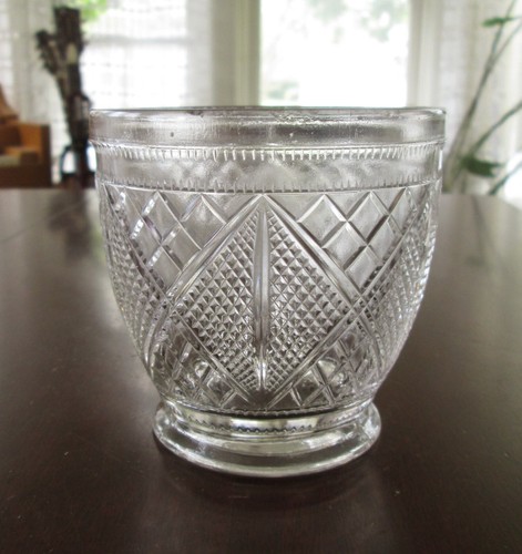 EAPG National Glass McKee No 900 Sunk Diamond And Lattice Sugar No Lid VHTF - Picture 5 of 8