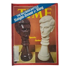 Time Magazine July 31, 1972 The Big Chess Battle: Bobby Fischer