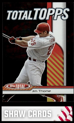 2004 Topps Total #TT33 Jim Thome Total Topps