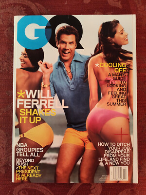 GQ Magazine July 2006 Will Farrell Adrian Grenier Channing Tatum