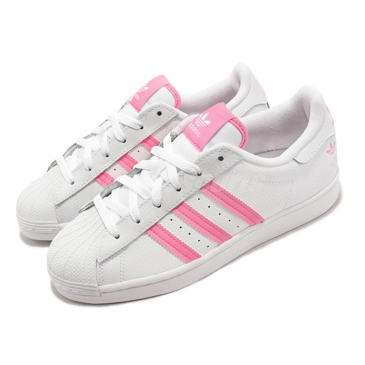 スニーカー adidas Originals Superstar White Pink GW0570 adidas Originals Superstar White Pink Men Unisex Casual
