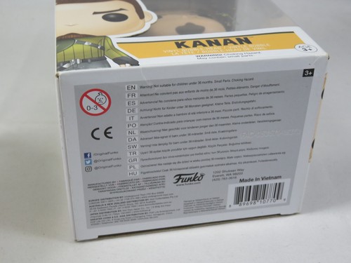 Star Wars Funko Pop - Kanan - Star Wars: Rebels - No. 132 - Protector gratuito - Imagen 24 de 24