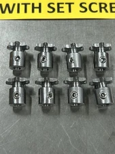 1 BOSTON GEAR STEEL LADDER CHAIN SPROCKET 7 TEETH 1A PITCH- .185" BORE IS 3/16"