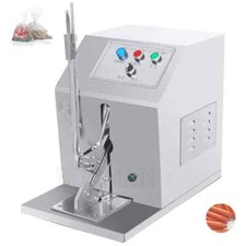 Electric U Shape Vegetables Plastic Bag Sealing Tying Clipping Machine Sausage