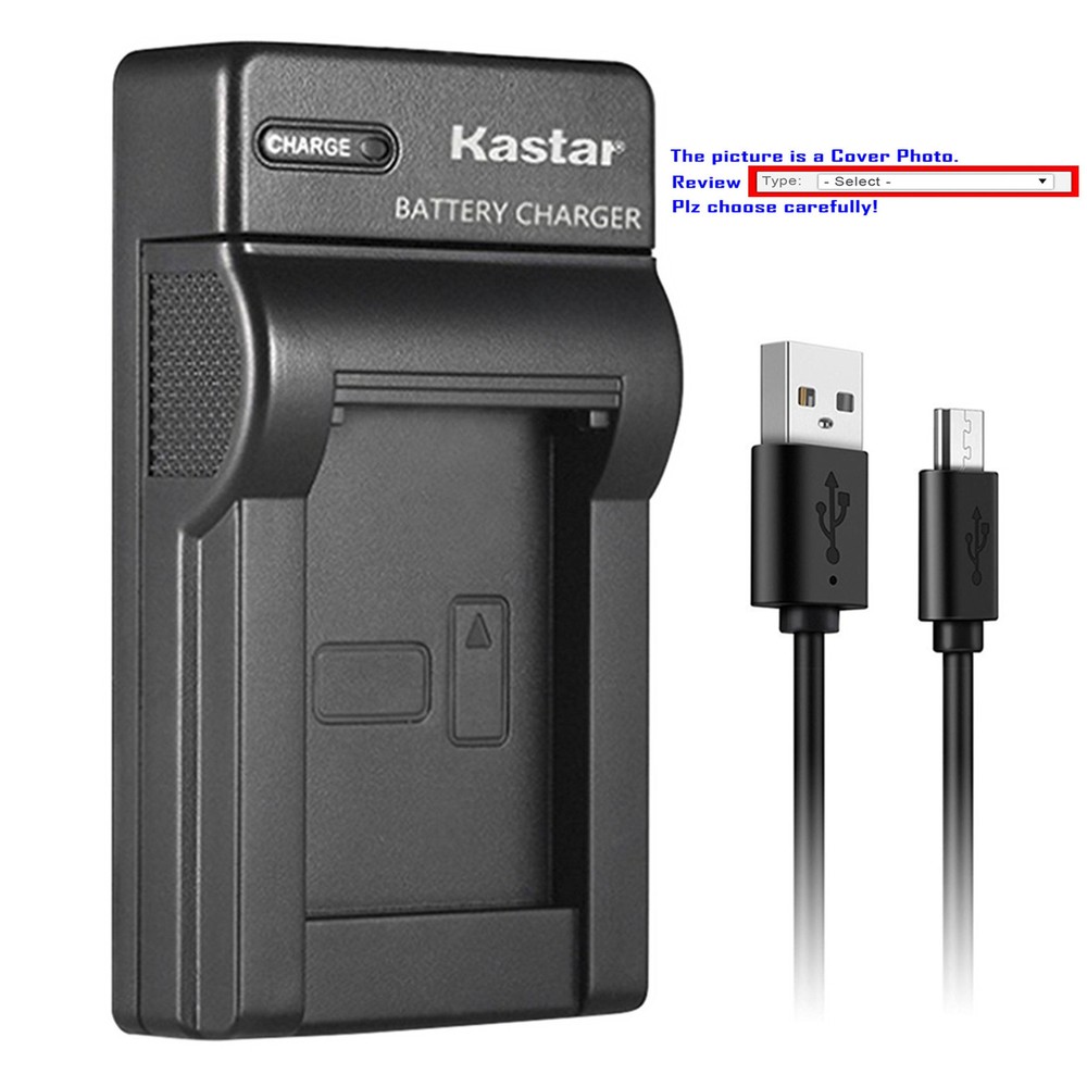 Kastar Slim Charger Compatible with Olympus Li-50B Li-50C SZ-11 SZ-12 SZ-14 SZ-15 Cameras