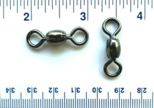 250 GT Super Strong Black Nickel Crane Swivels Size 3/0 - 300# Test