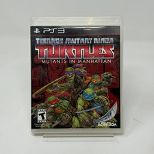 TMNT Mutants in Manhattan Sony PS3 Teenage Mutant Ninja Turtles Activision 2016