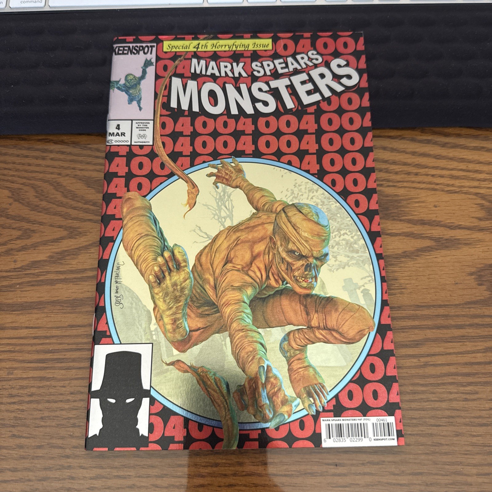 Mark Spears Monsters #4 Cover D-Amazing Spider-Man #300 Homage  