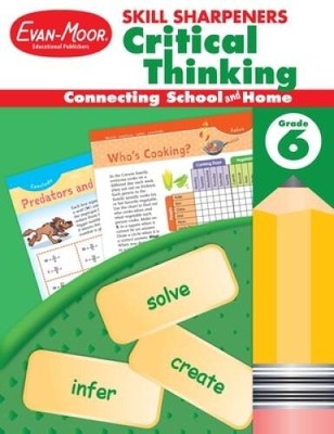 Skill Sharpeners Critical Thinking, Grade 6 - Paperback - GOOD