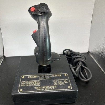 Thrustmaster MARK I 1 CONTROLLER Flight Control System Joystick Vintage