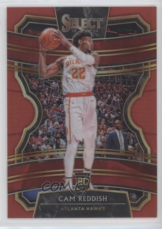 2019-20 Panini Select Concourse Red Prizm 126/199 Cam Reddish #96 1yj