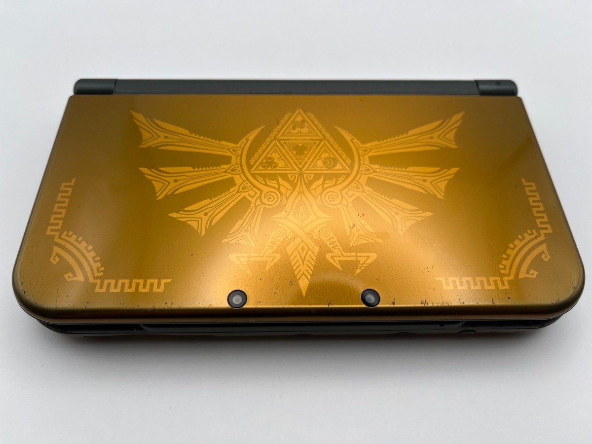 Nintendo 3DS LL XL Hyrule Edition Gold Console Zelda Limited Japan