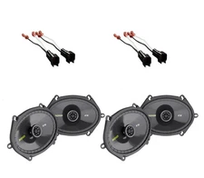 Ford F250 F350 00-12 Ext Truck Kicker (2) Cs684 Factory Speaker Upgrade Package