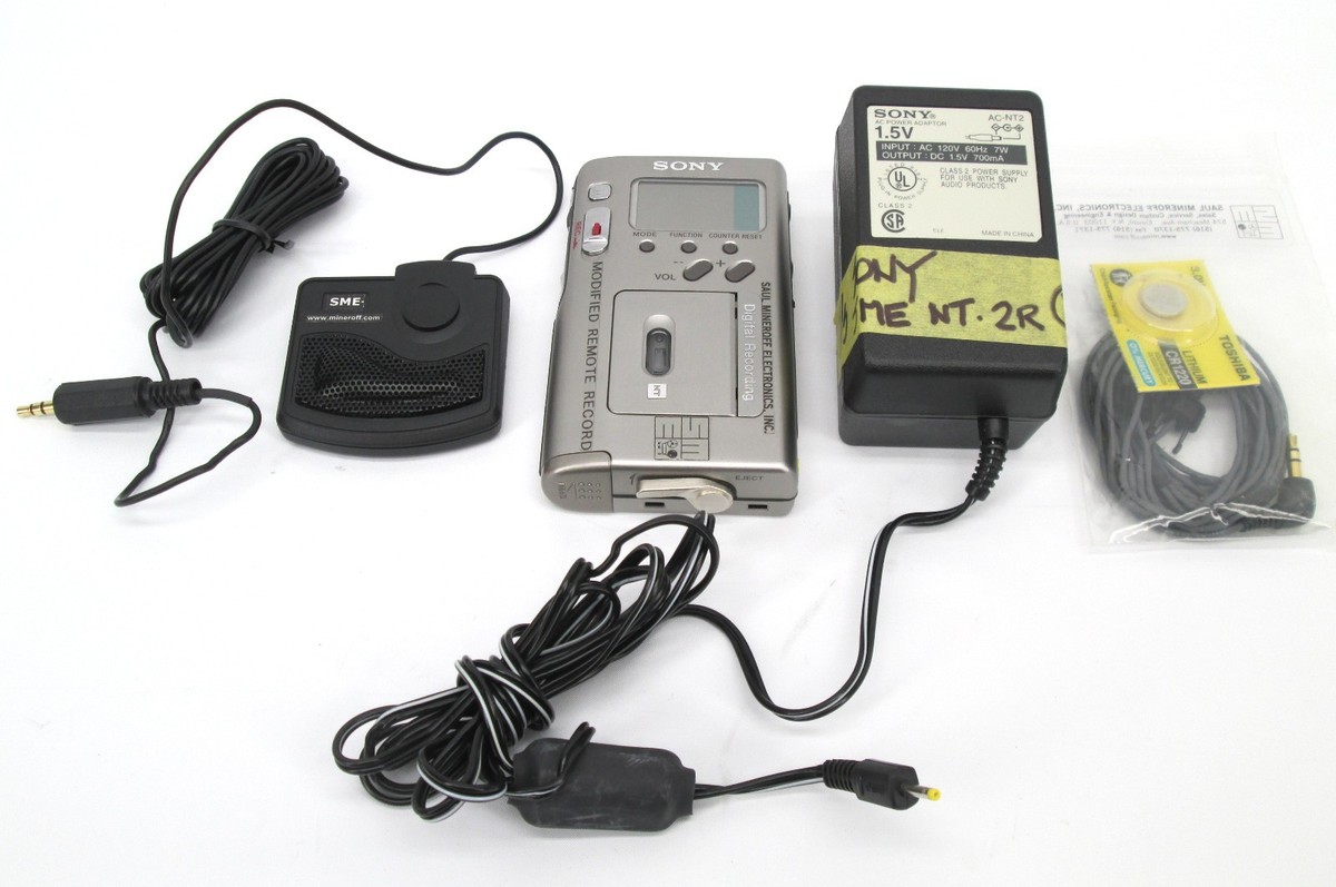 Rare Vintage Sony SME NT-2R Modified Remote Record Digital Micro